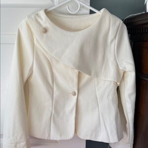 Chic Cream Women's Blazer